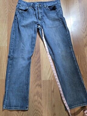 Classic Men's Boot Cut Blue Jeans